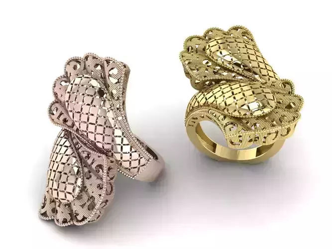 Ring For Lathe or engraver pen 3D print model