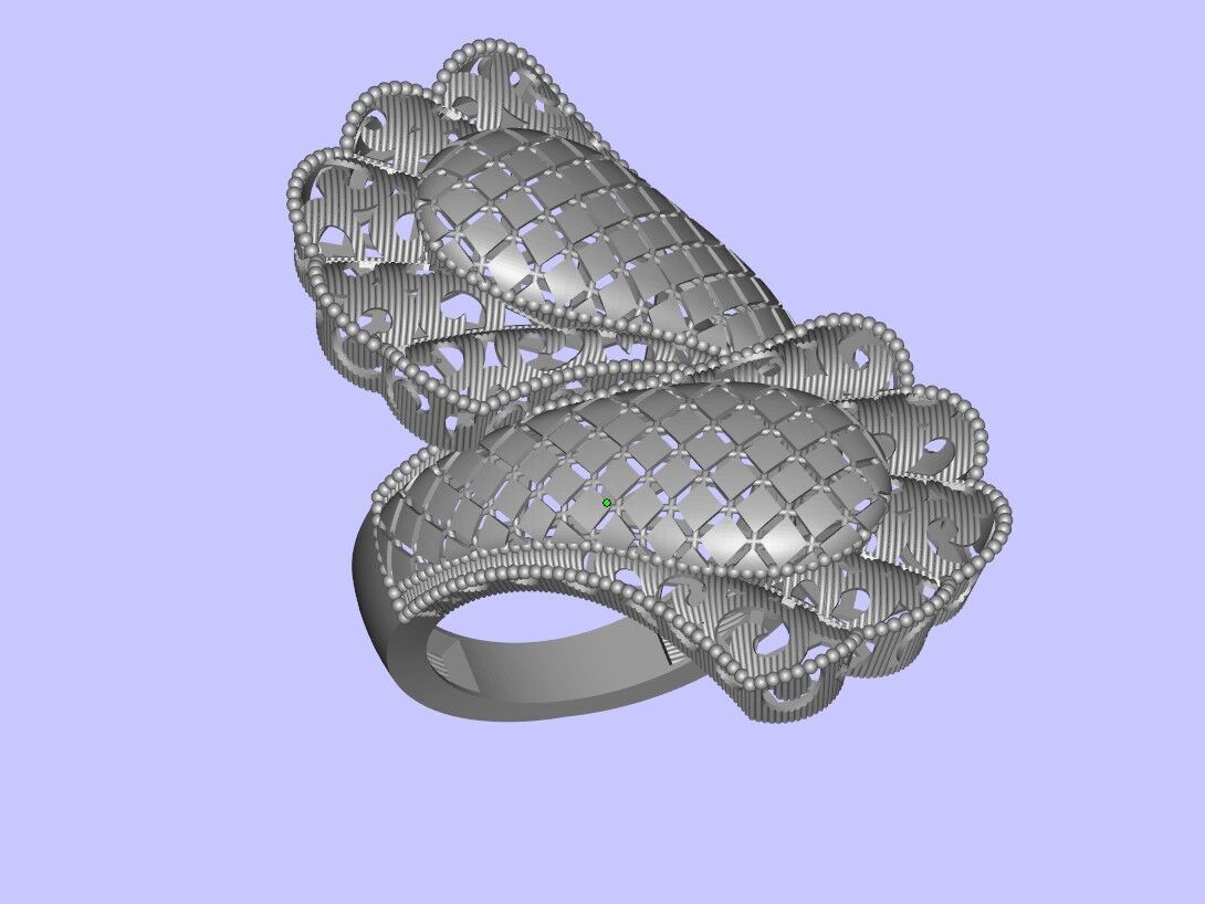 Ring For Lathe or engraver pen 3D print model_1