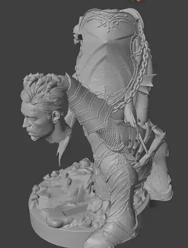 Merciless STL 3d print ready model