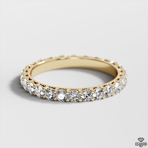 Full ring round gem 3D print model