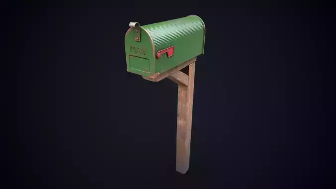Metal mailbox