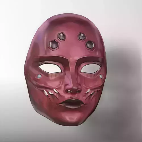 Elise - Full Mask - Noxus Cinematic - League of Legends 3D print model