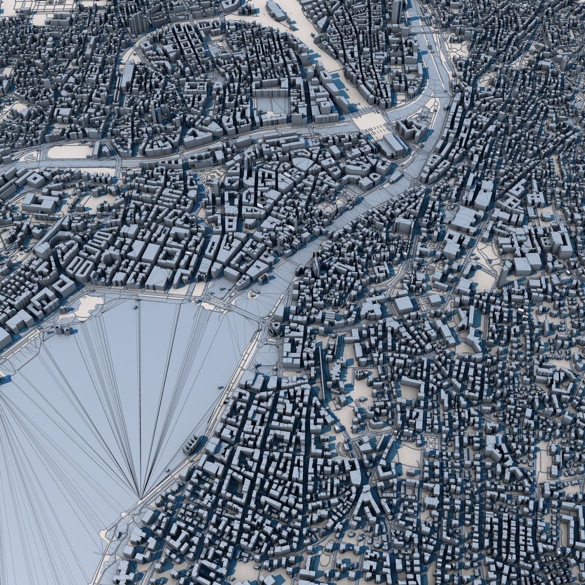 Zurich City Switzerland 3D model_7