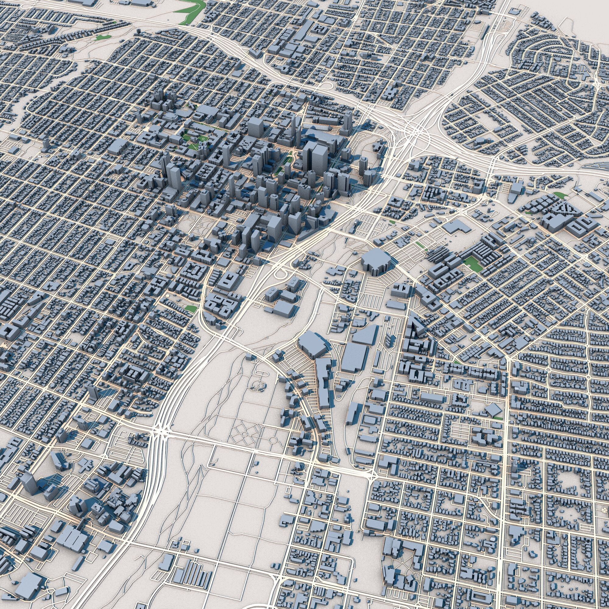 San Jose City California United States 3D model_6