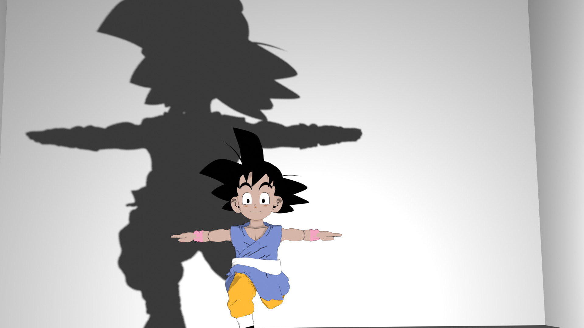 GOKU 2-5D 3D model_20