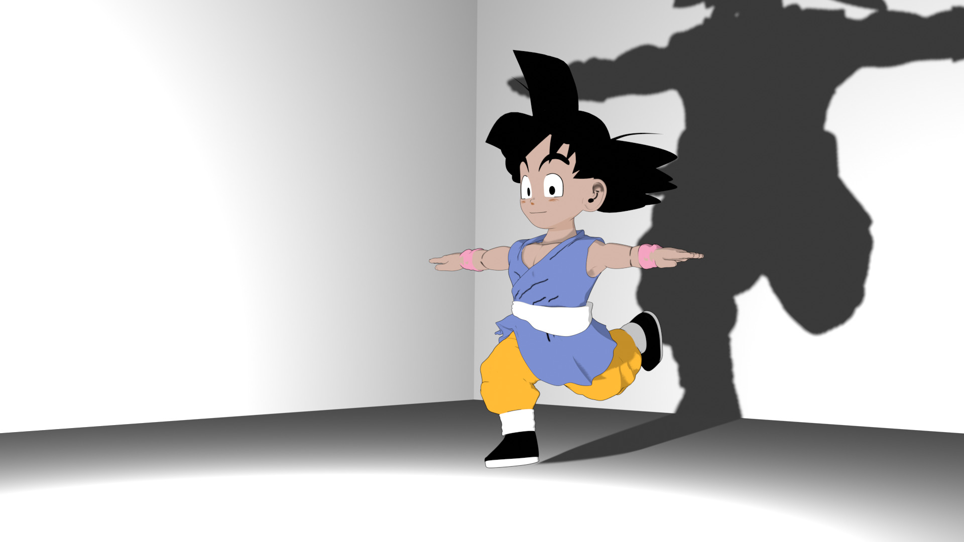 GOKU 2-5D 3D model_21