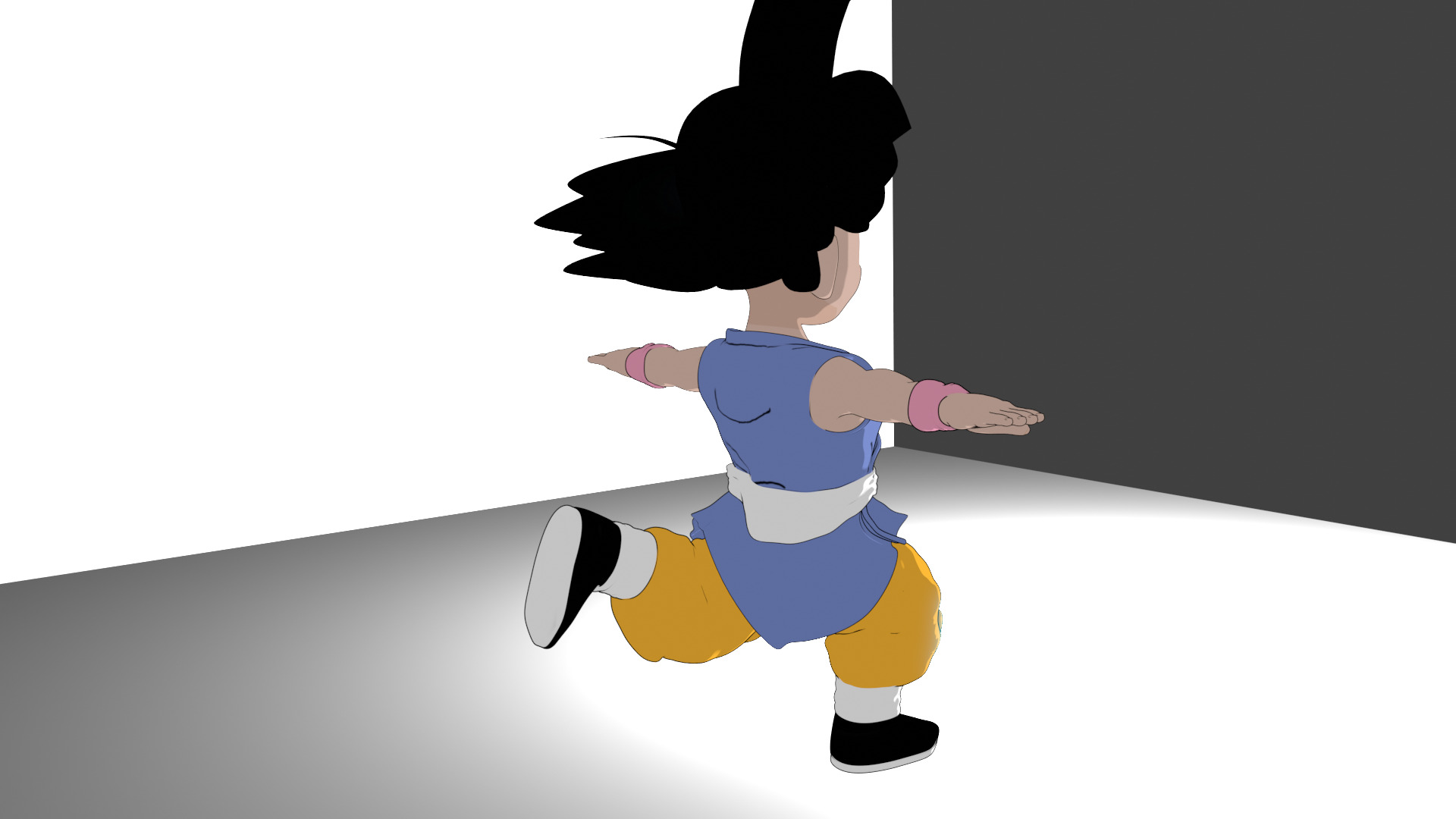 GOKU 2-5D 3D model_22