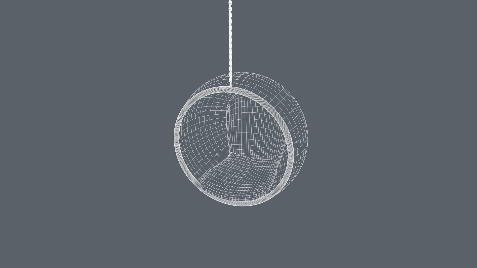 Swing Chair 3D model_9