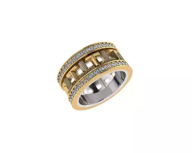 Fashion Rings 3D print model