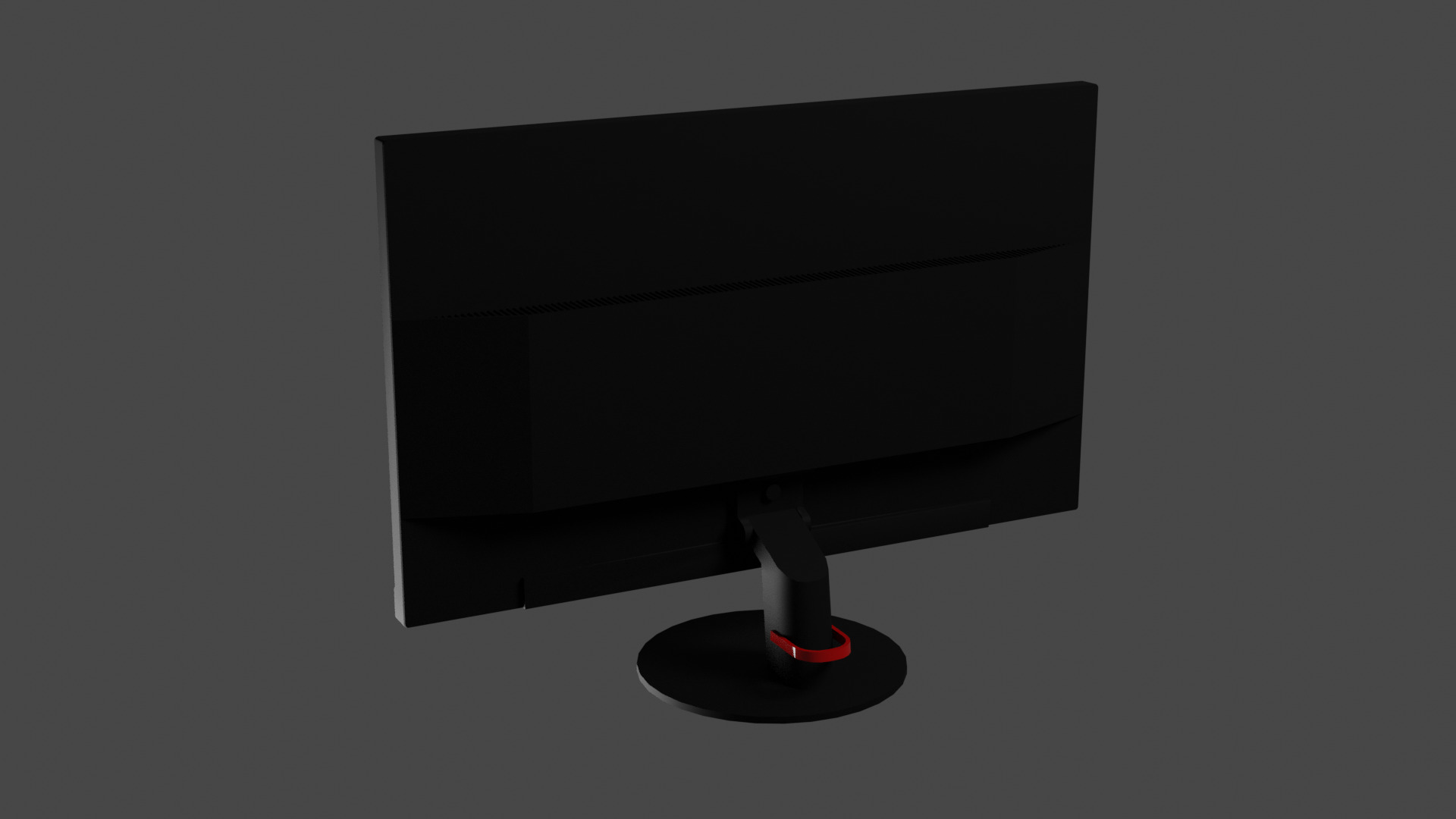 ThinkVision S22e-19 Monitor Low-poly 3D model_3