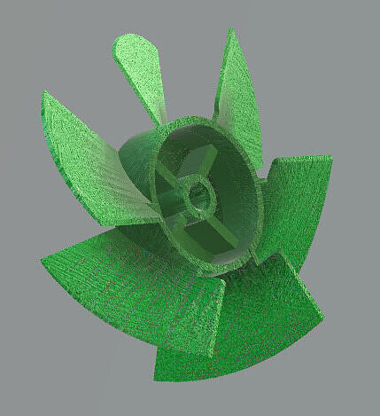 Impeller Free 3D print model