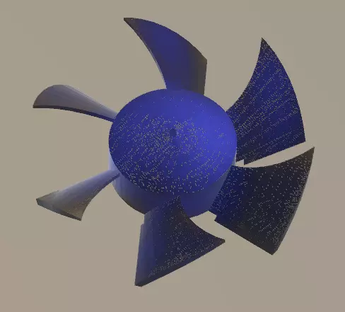 Impeller Free 3D print model_0