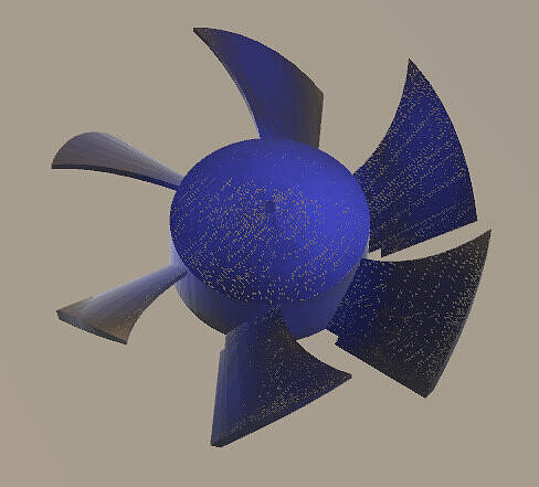 Impeller Free 3D print model