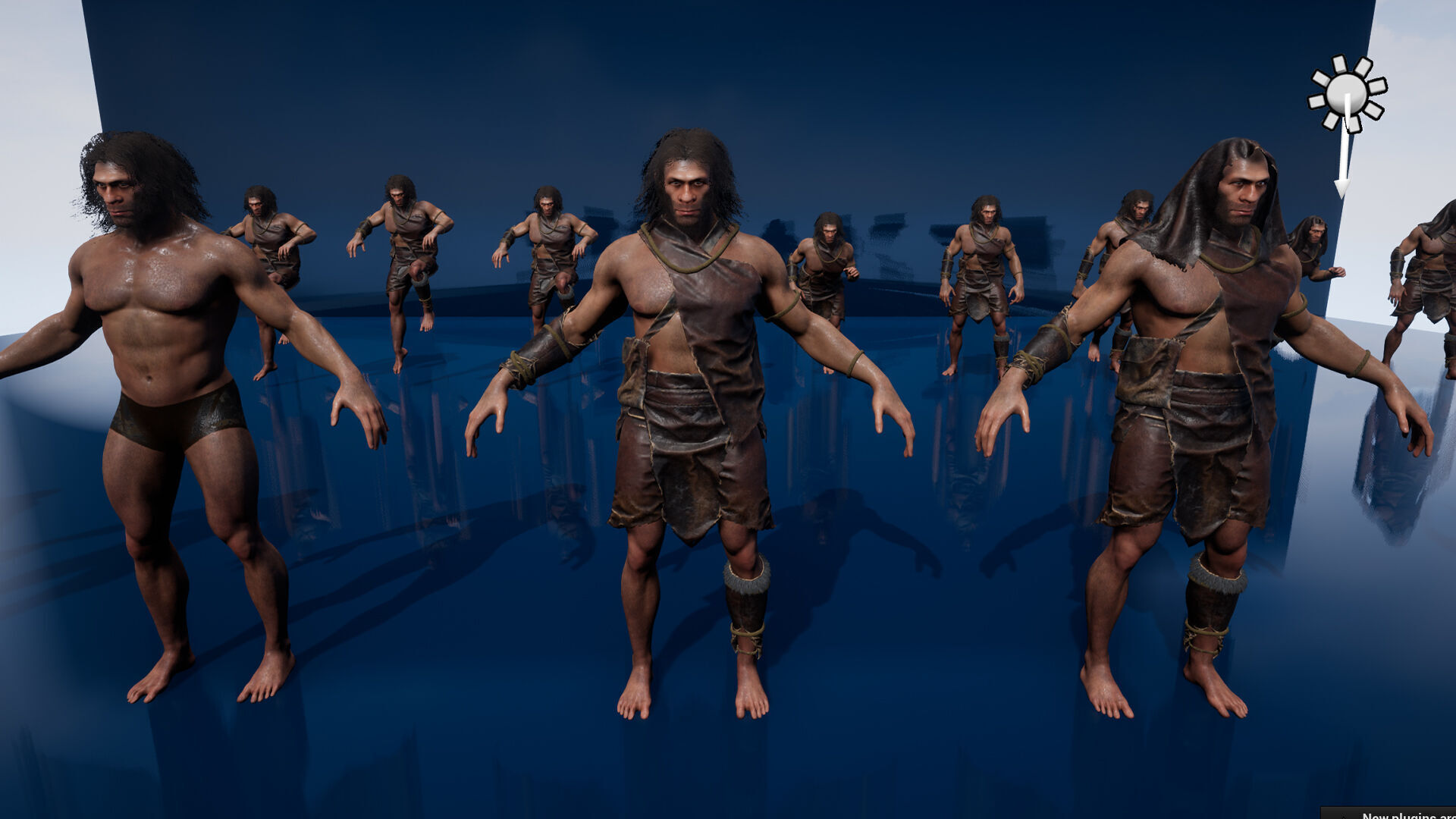 Neanderthal Low-poly 3D model_15