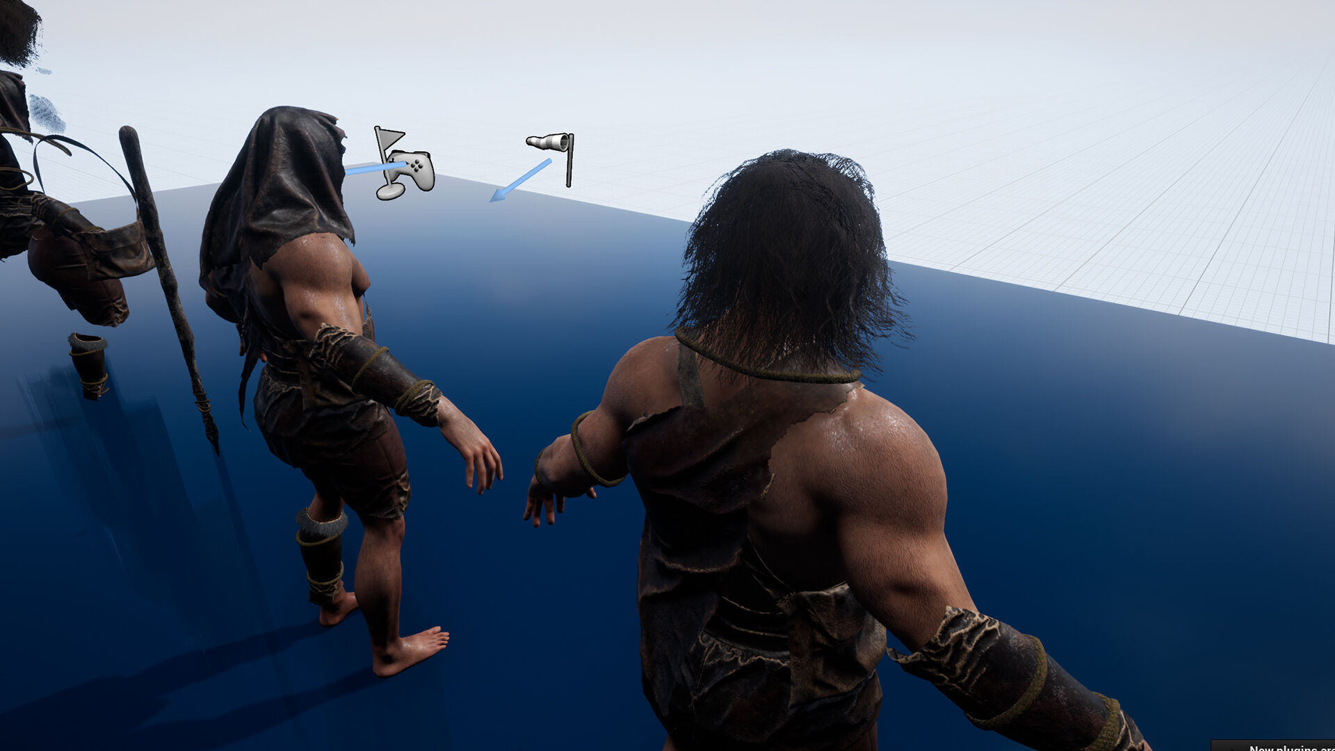 Neanderthal Low-poly 3D model_12