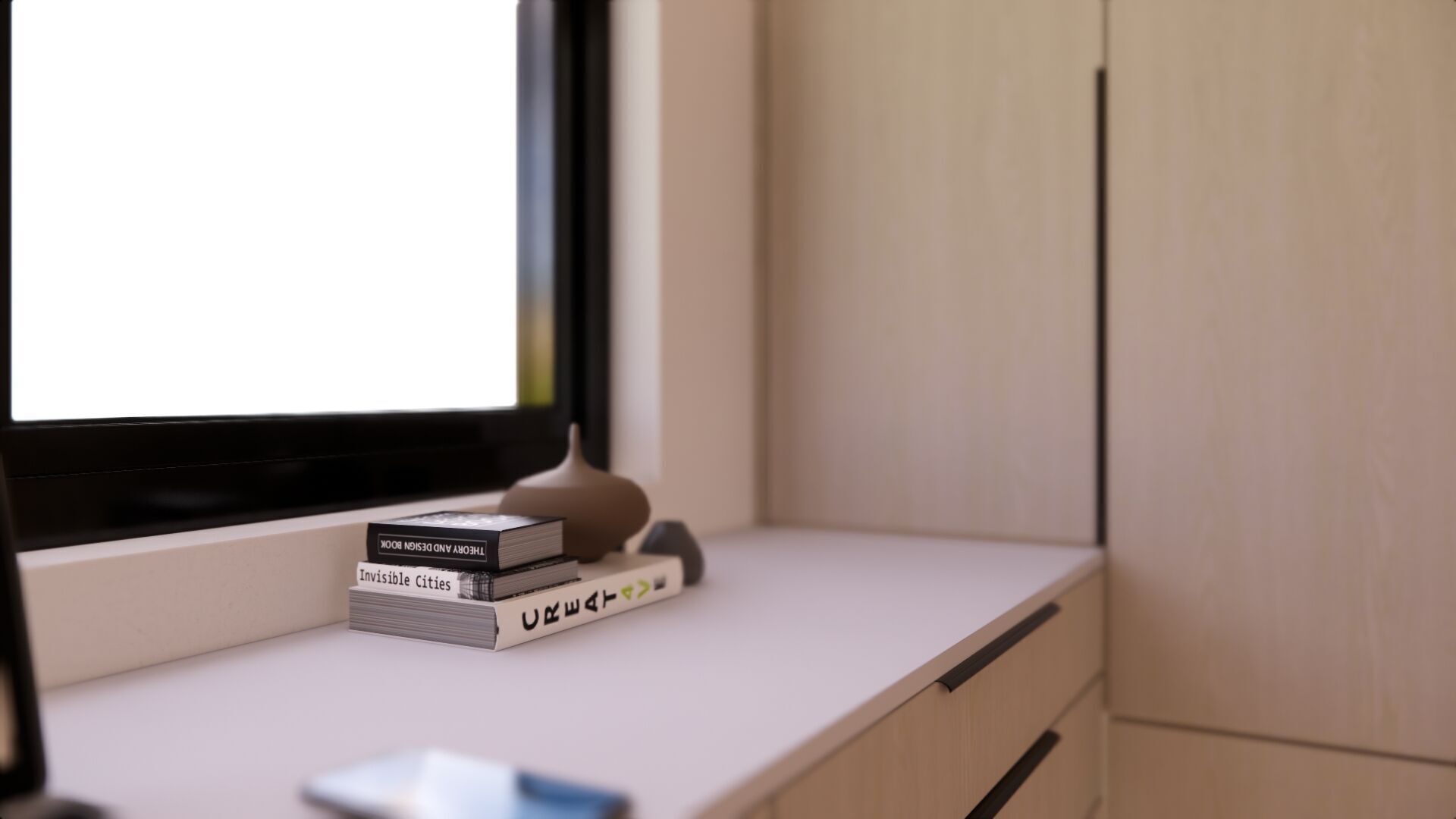 Small Apartment Bedroom Design Smart and Space Efficient  3D model_15