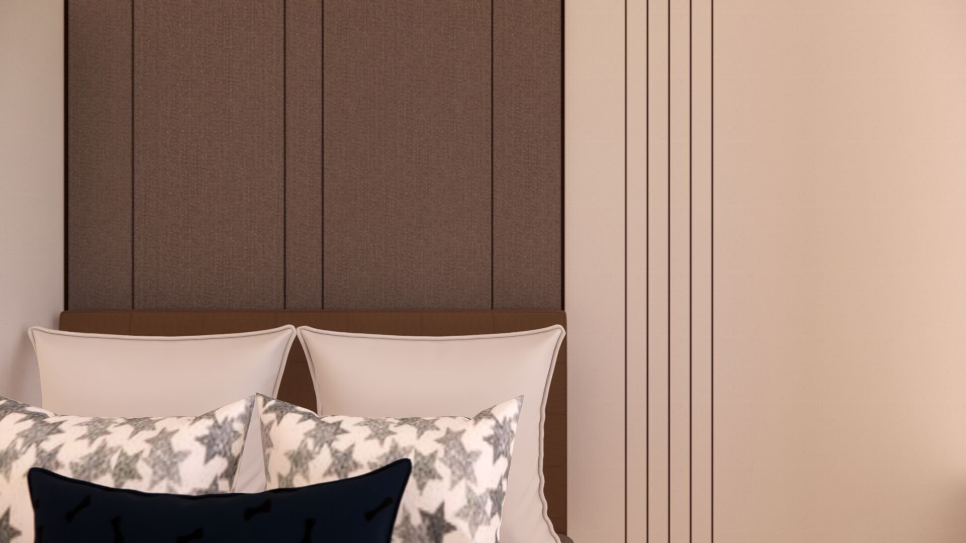 Small Apartment Bedroom Design Smart and Space Efficient  3D model_7