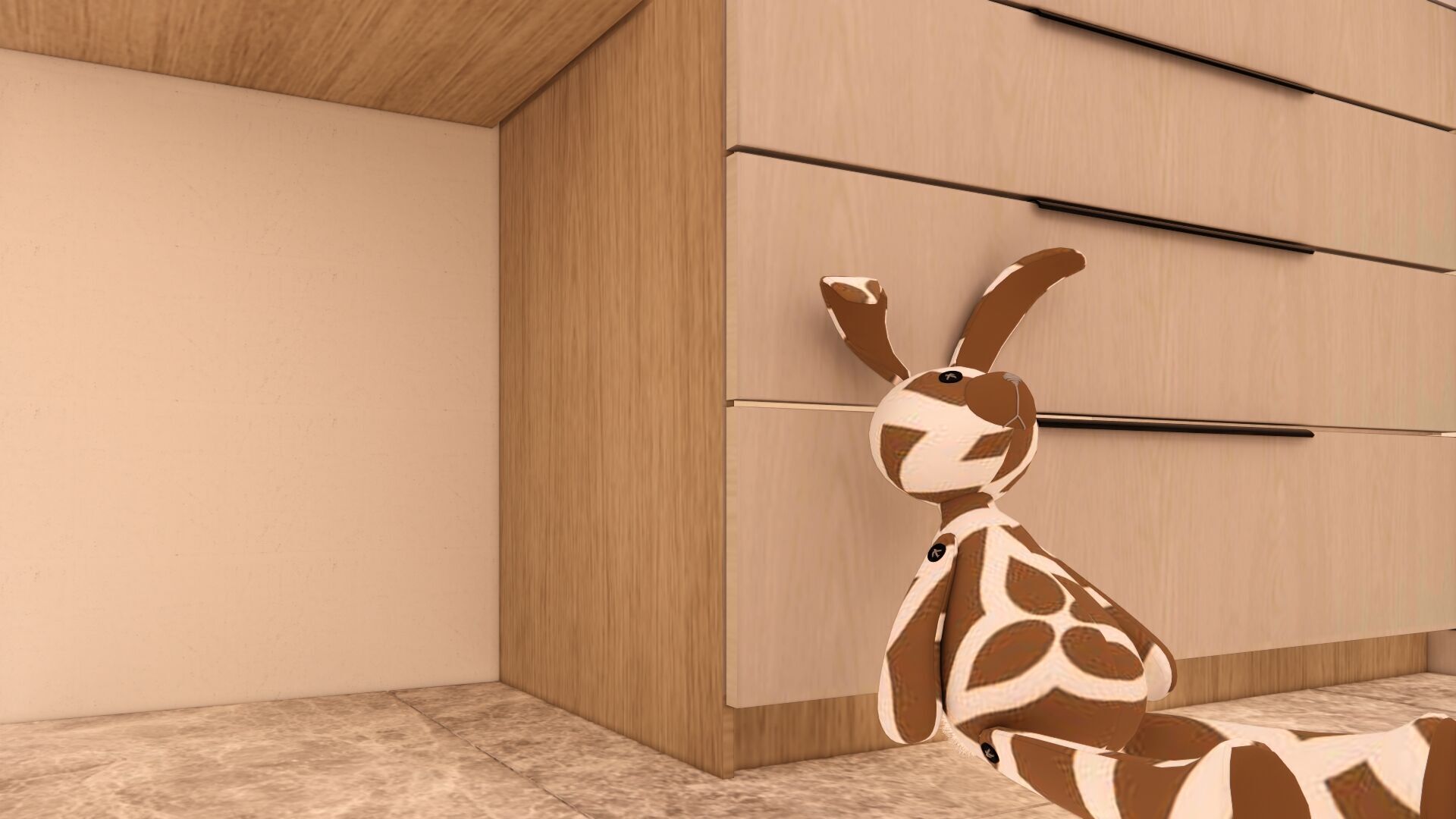 Small Apartment Bedroom Design Smart and Space Efficient  3D model_13