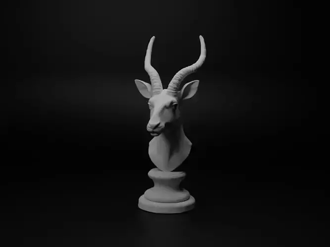 Okapi Animal Bust Chess