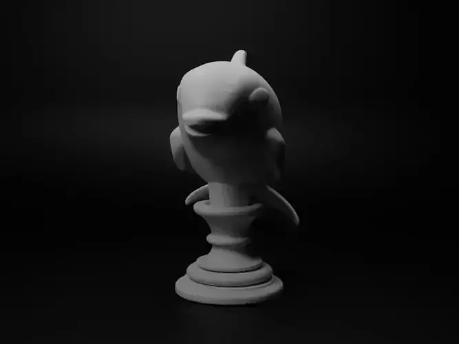 Orca Animal Bust Chess