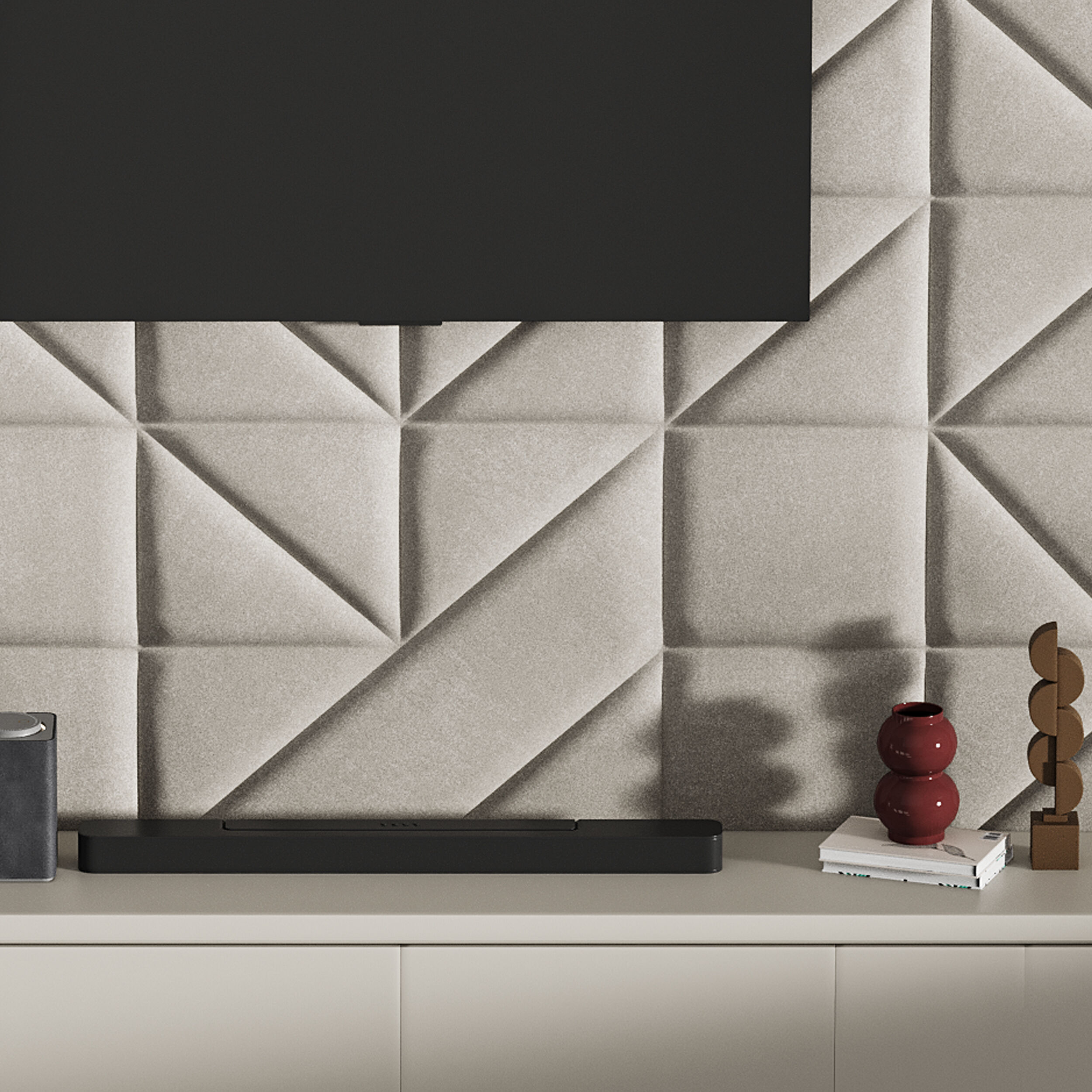 Modern TV Wall 033 3D model_10