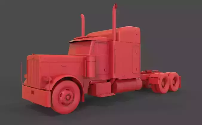 Peterbilt 379 3D print model