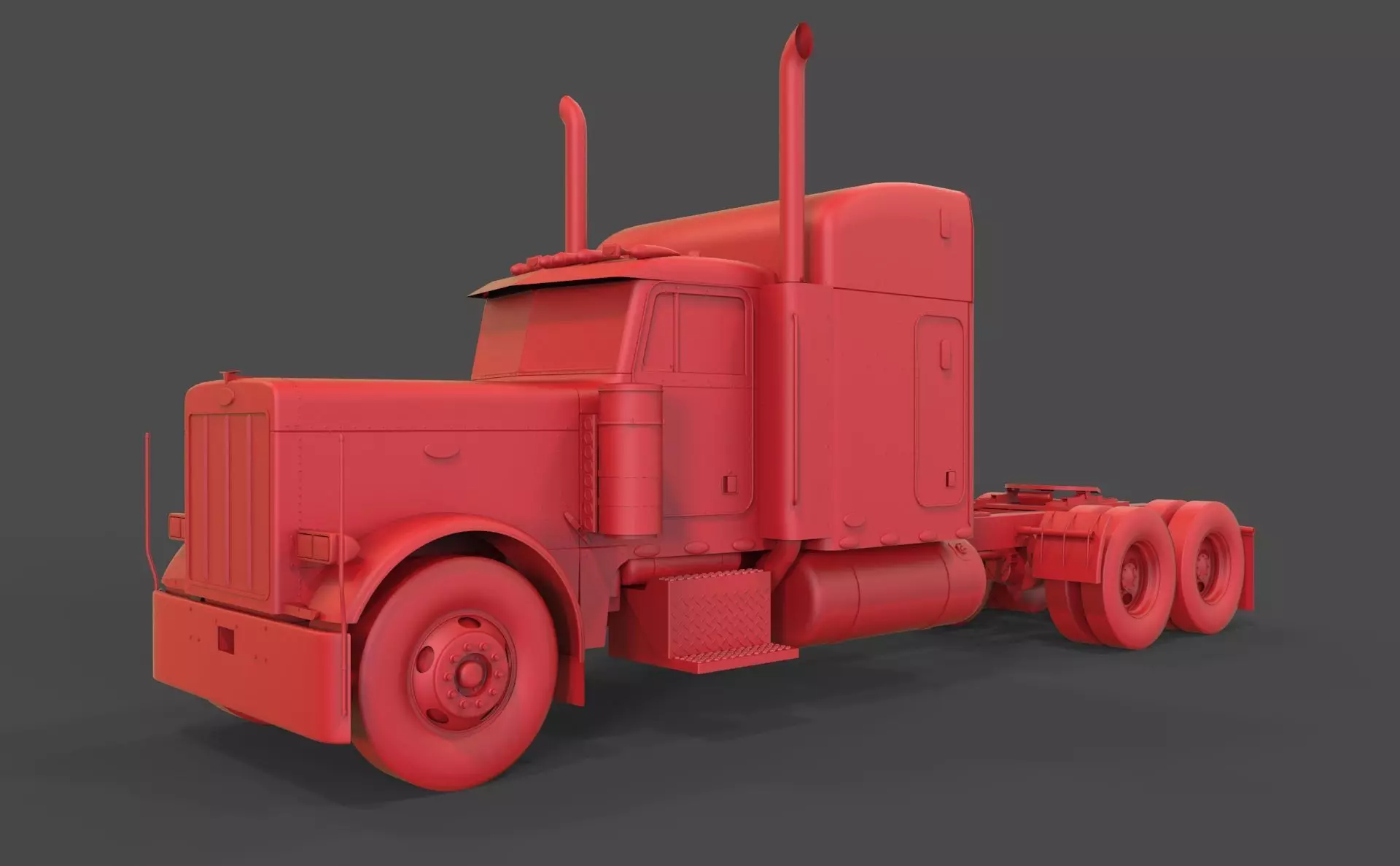 Peterbilt 379 3D print model