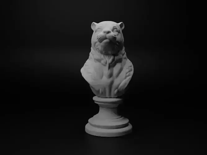 Seal Animal Bust Chess