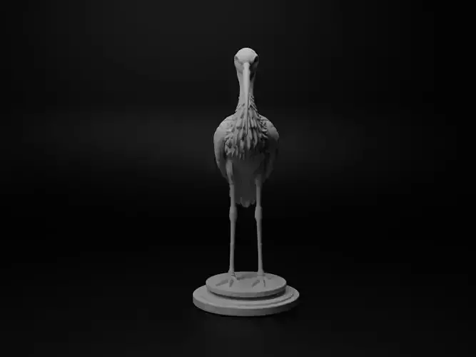 Stork Animal Bust Chess