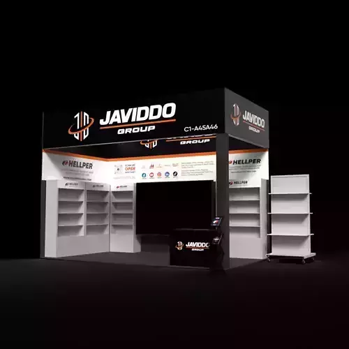 Stand Low-poly 3D model