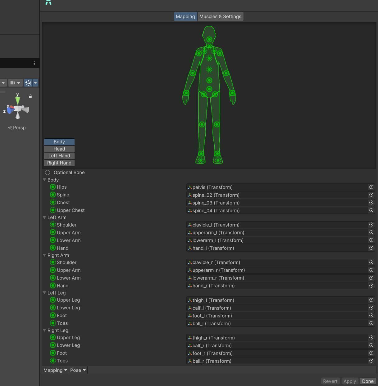 Cartoon Female Character Rigged 059 3D model_14