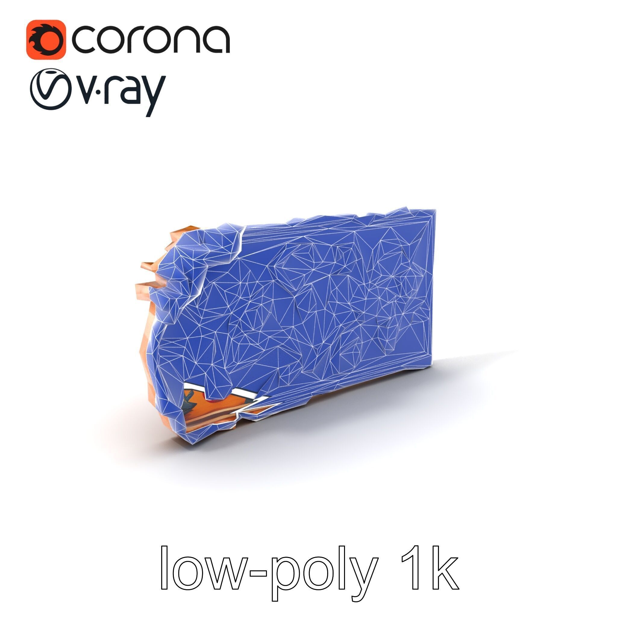 Medieval Tapestry Fragment Textures model pack Low-poly 3D model_7