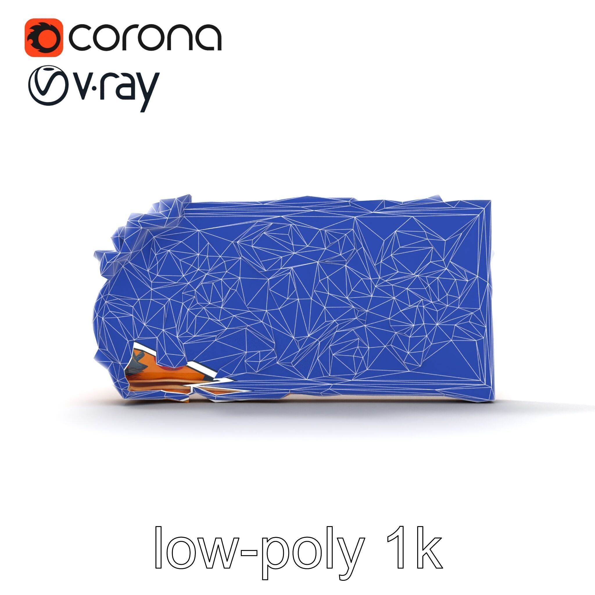 Medieval Tapestry Fragment Textures model pack Low-poly 3D model_28