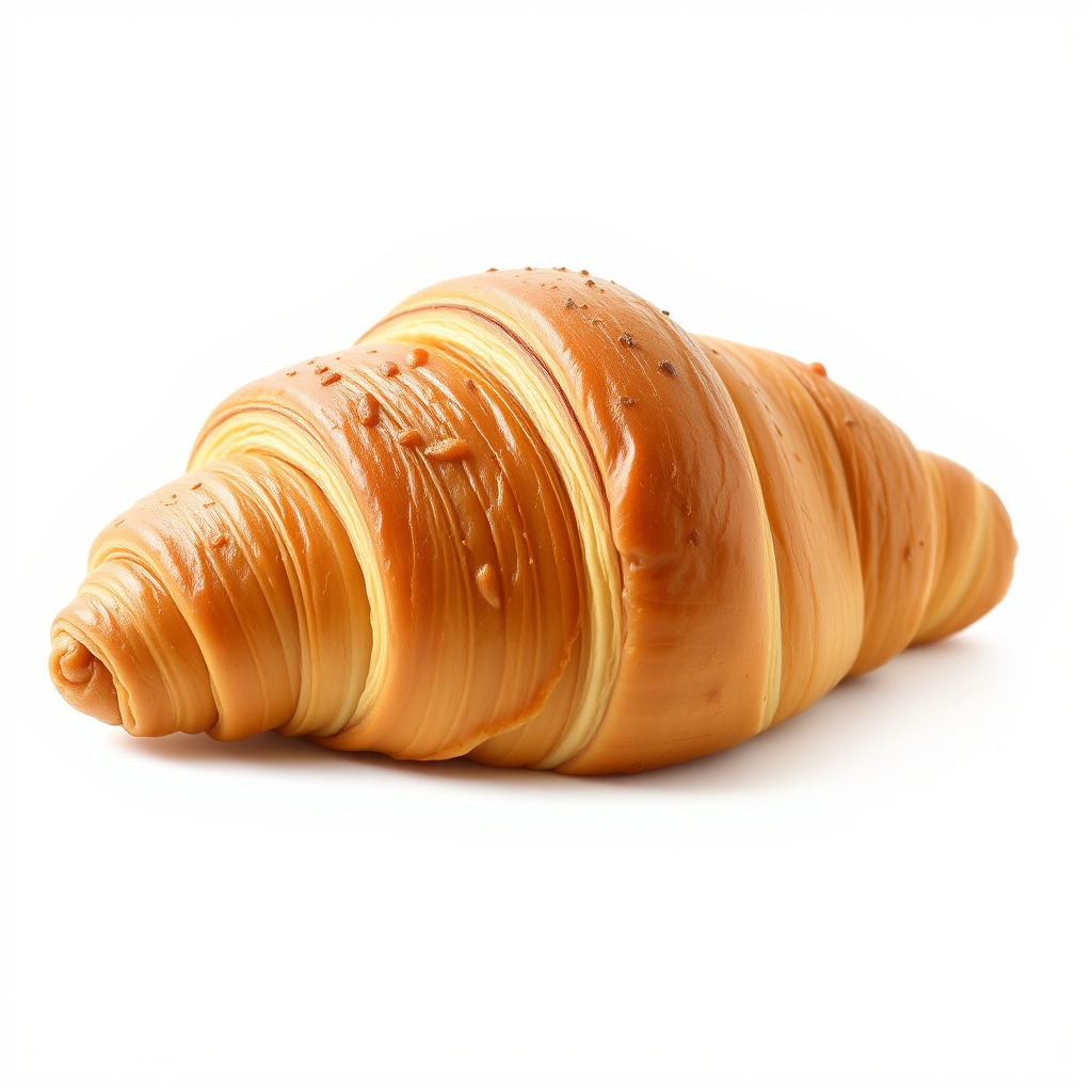 Classic French Croissant D Model HighQuality Model Pack Low-poly 3D model_4