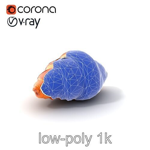 Classic French Croissant D Model HighQuality Model Pack Low-poly 3D model 7