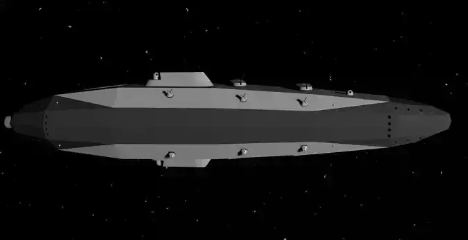 15 inch Space Battleship