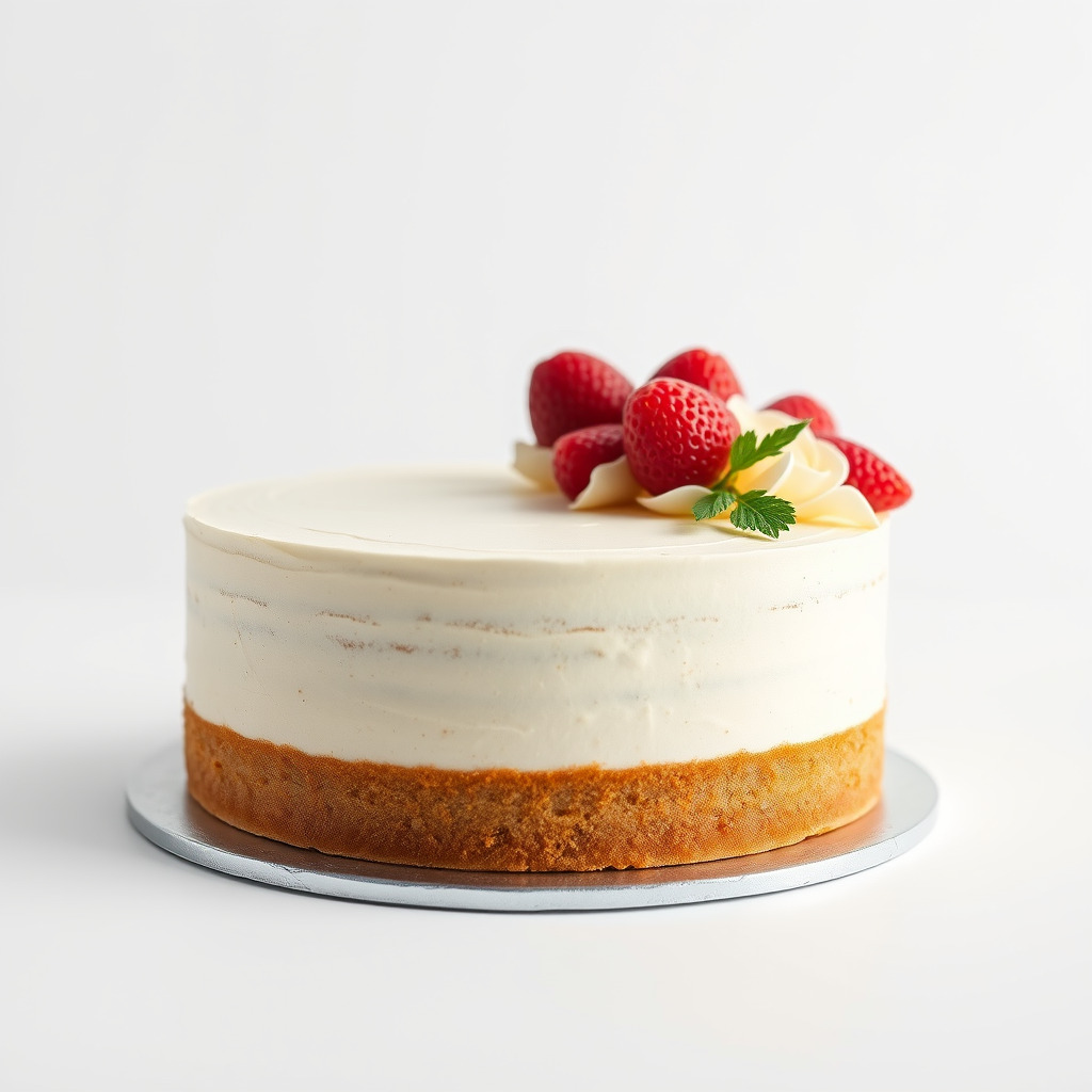 Strawberry Vanilla Cake Delicious Dessert model pack Low-poly 3D model_4