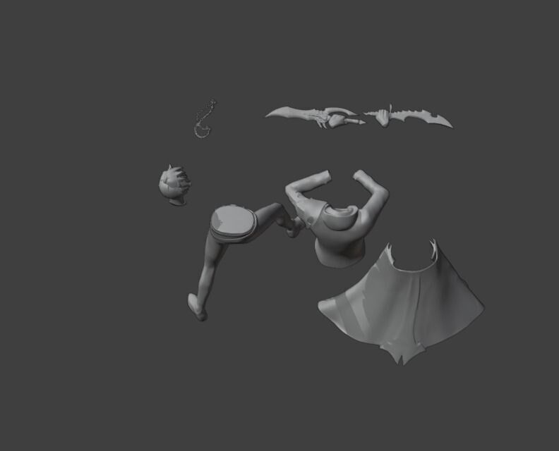 Sung Jin woo Solo Leveling Figure Collections 3D print model_5