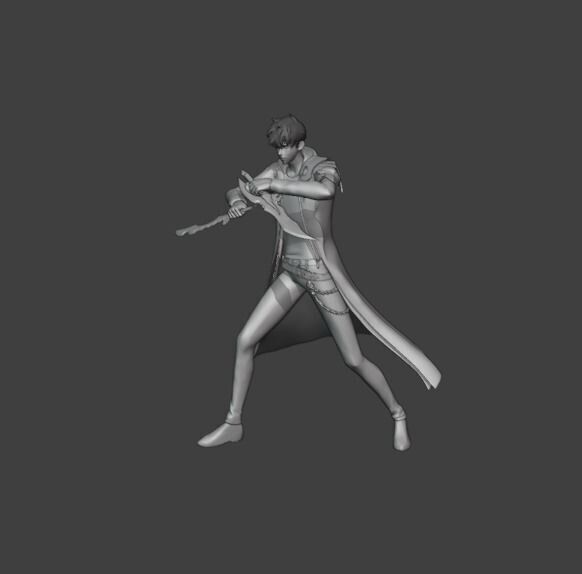 Sung Jin woo Solo Leveling Figure Collections 3D print model_4
