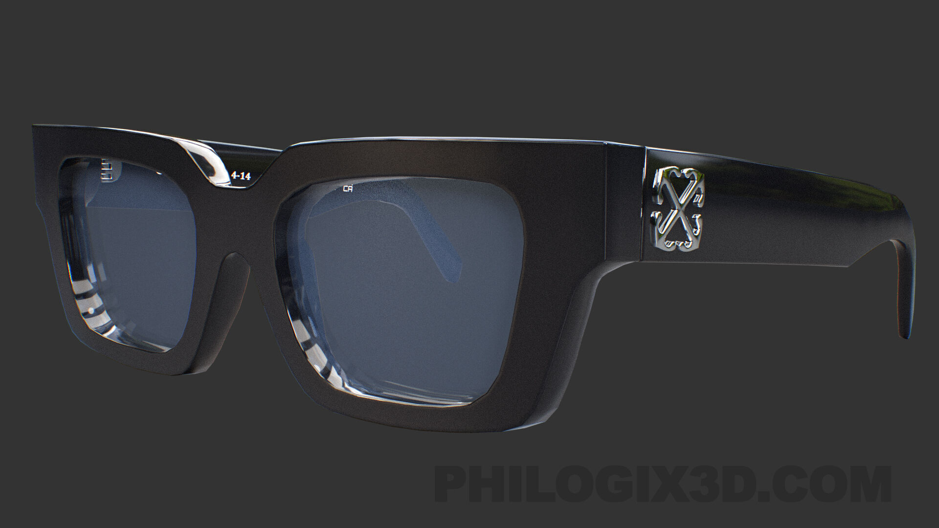 Off-White Virgil OERI126 1007 Low-poly 3D model_3