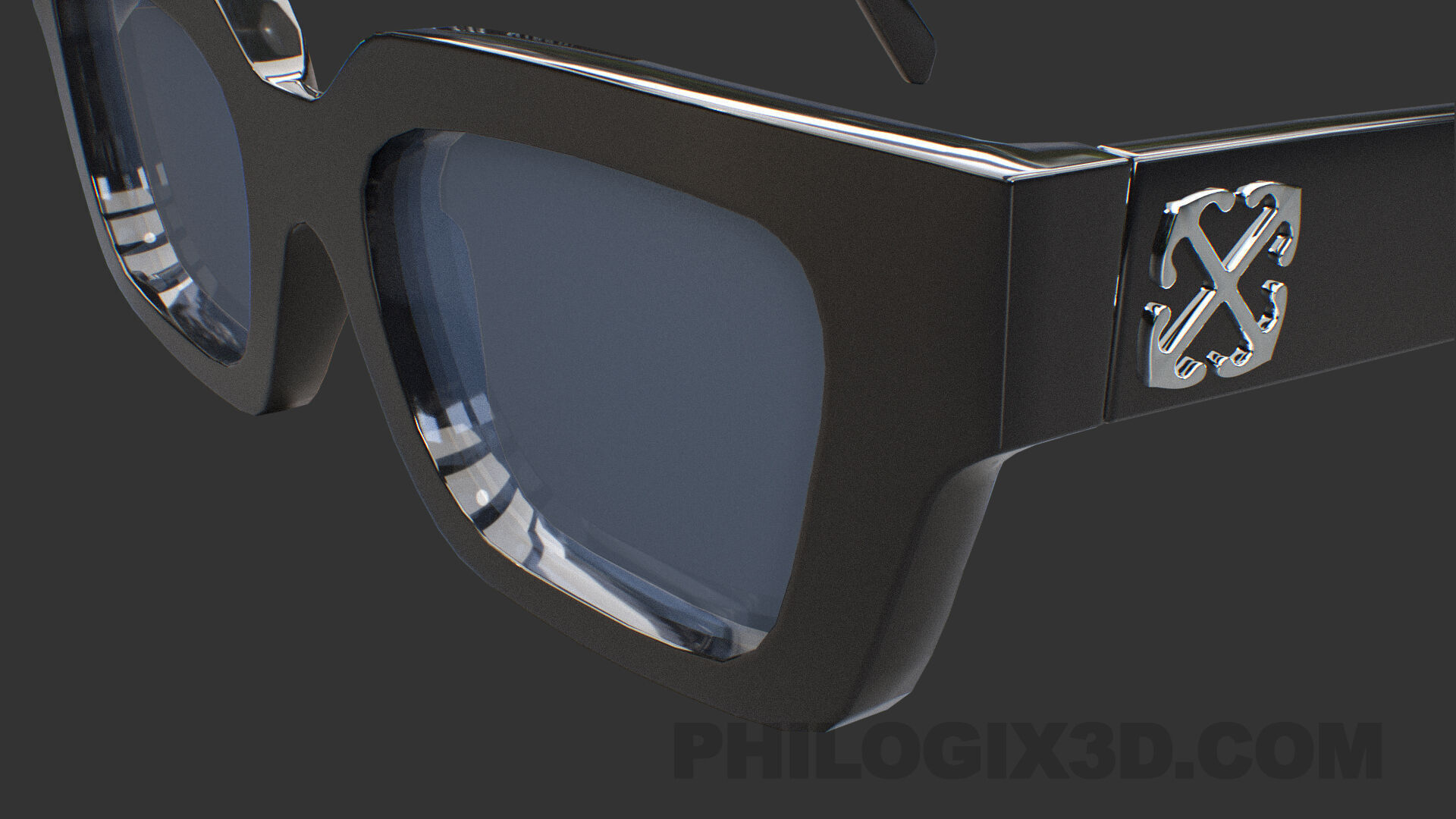 Off-White Virgil OERI126 1007 Low-poly 3D model_11