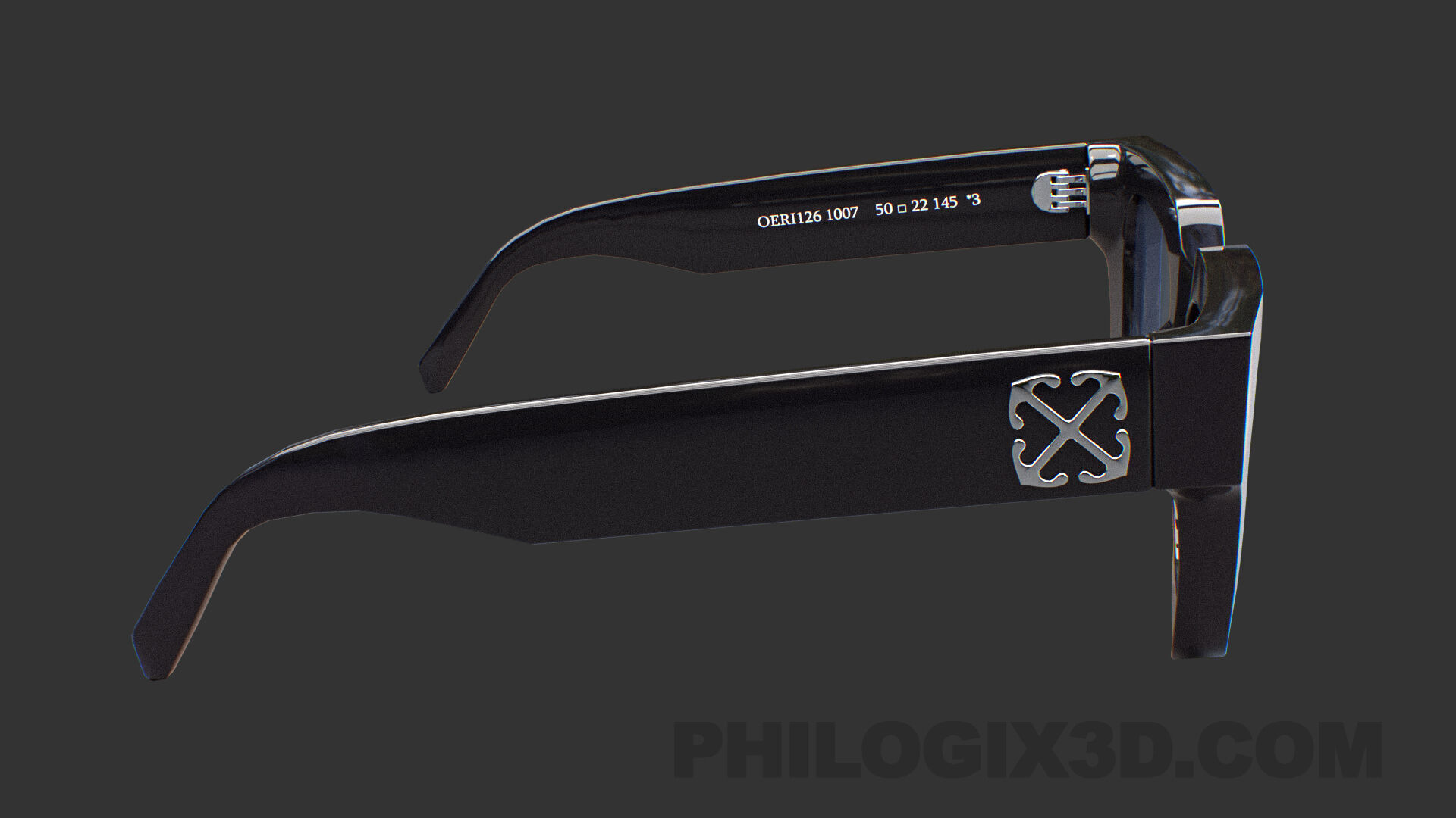 Off-White Virgil OERI126 1007 Low-poly 3D model_5