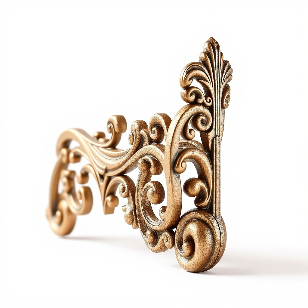 Ornate Decorative Element Model Pack Low-poly 3D model_4