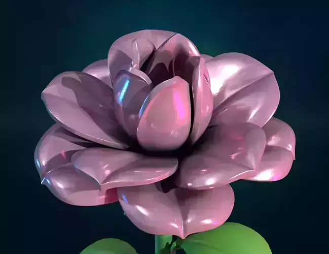 Rose assembly II 3D print model