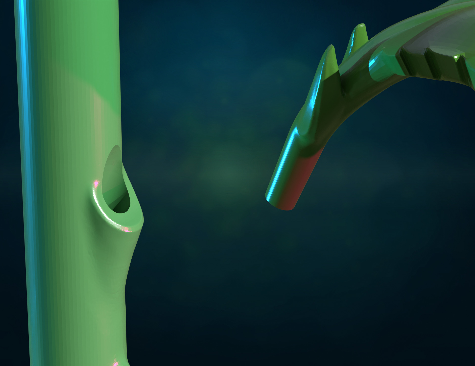 Rose assembly II 3D print model_11