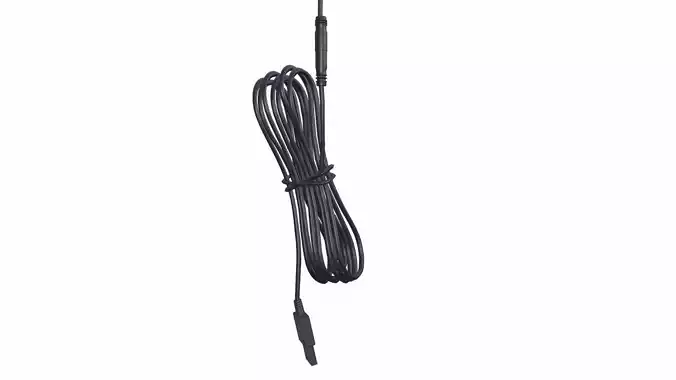 Cable USB Wire Low-poly 3D model