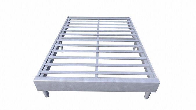 Metal Pallet Cot Low-poly 3D model