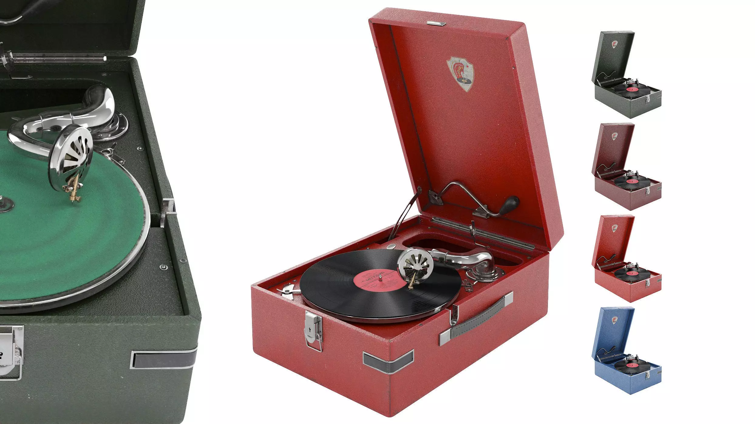 Gramophone PT-3 3D model