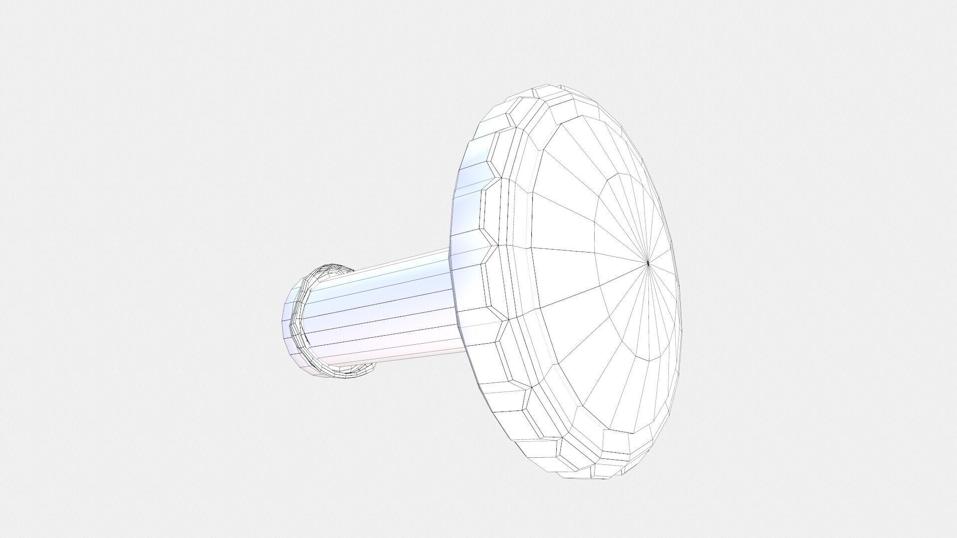 Industrial Knob 3D model_8