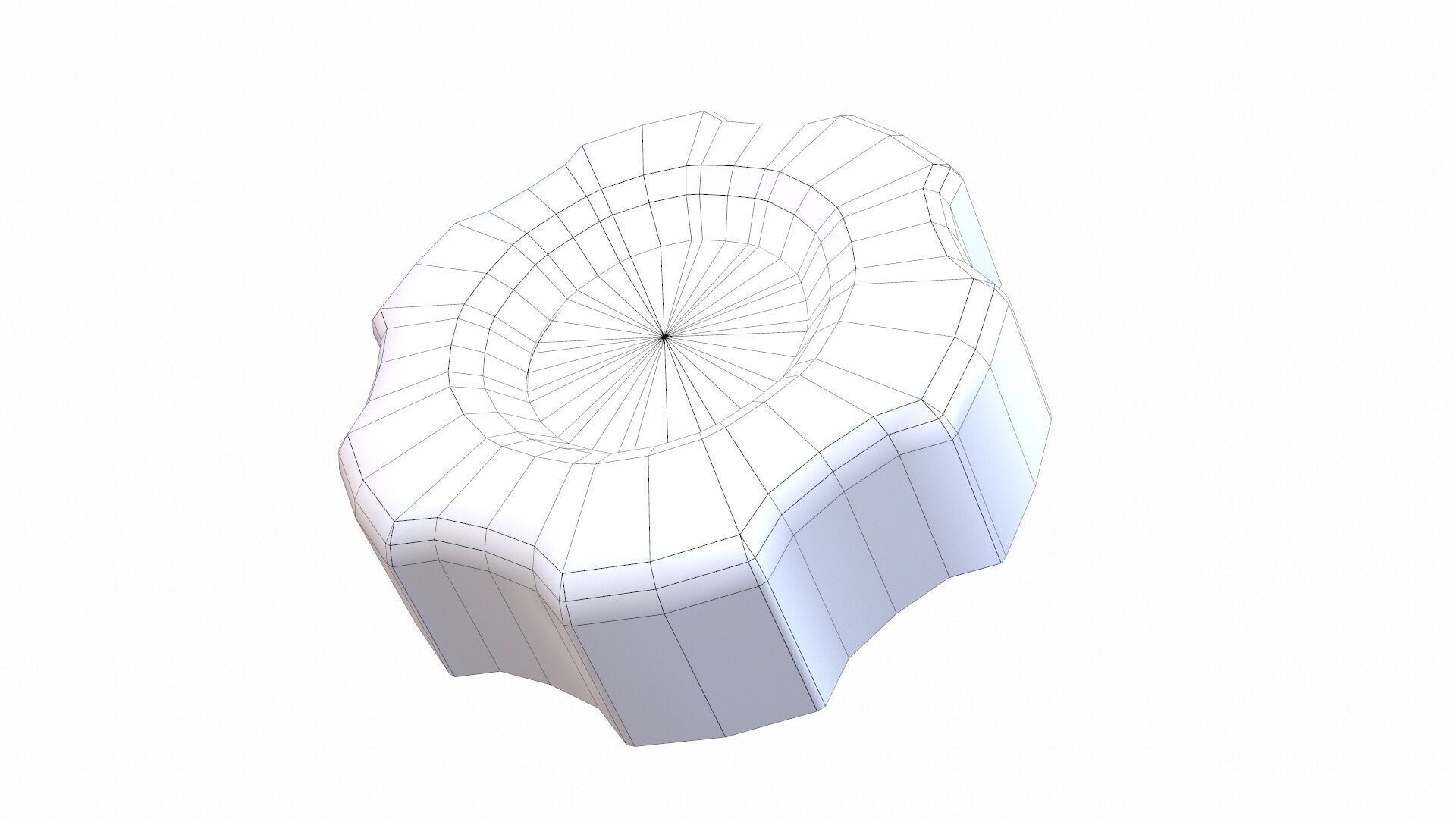 Industrial Knob 3D model_7
